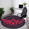 1pc Legend of Zelda Symbols Office Round Area Rug, Under Office Chairs Bedroom Living Room Home Decor  A1016242