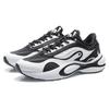 Li Ning V8 Cushioning Support Low top Running Shoes Women's Black White ARHR056-1