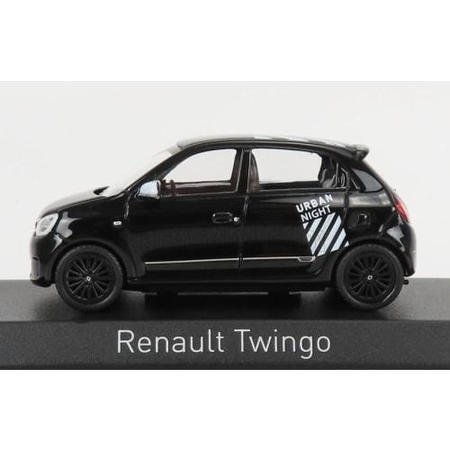 NOREV Renault Twingo 1/43 Scale Diecast Model Car, Renault TWINGO URBAN NIGHT 2021 (Black)
