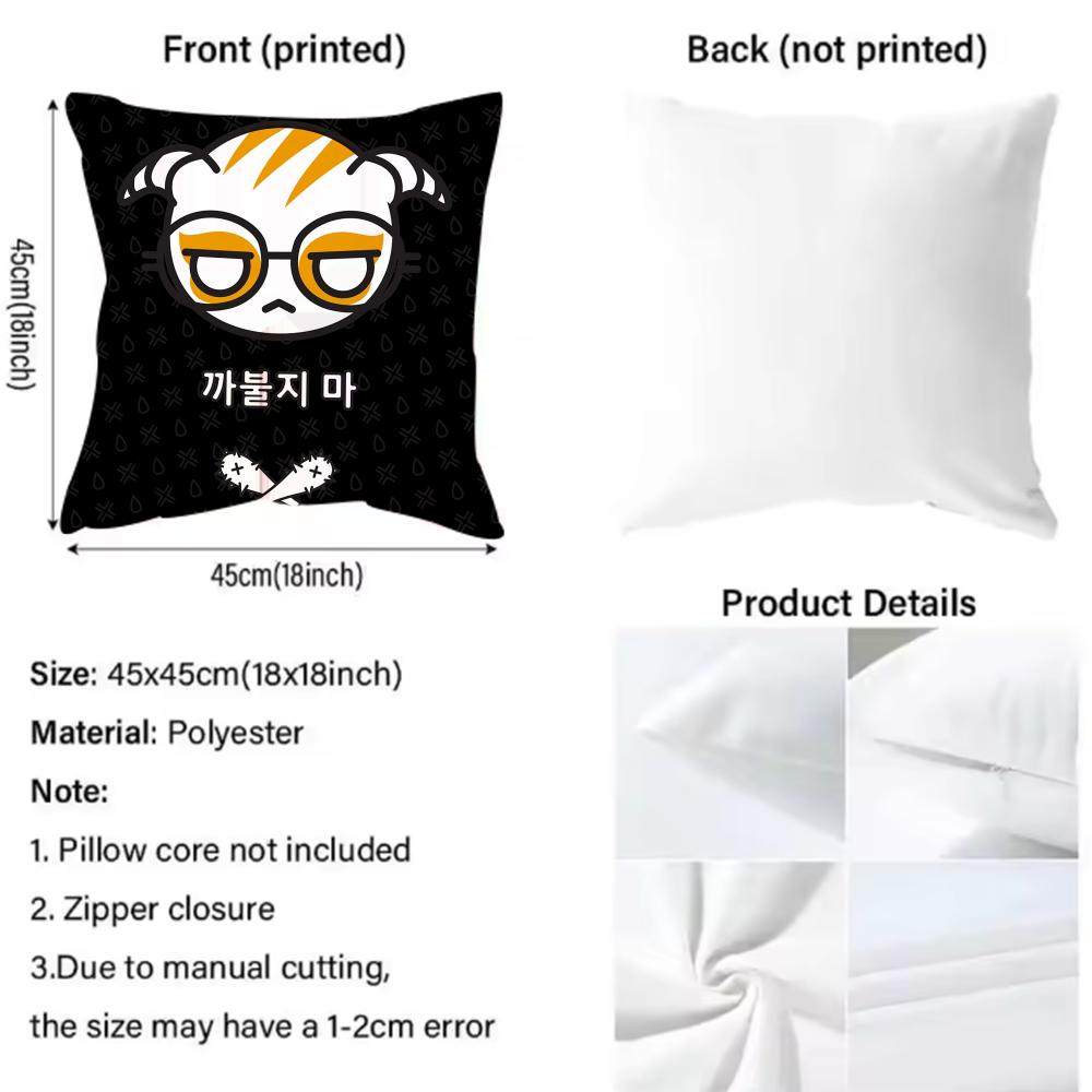 Tom C-Clancys R-Rainbow Six Siege Game Cushion Cover 2-in-1 Reversible Plush Pillow Cover | Car/Sofa/Bed | Perfect Gift