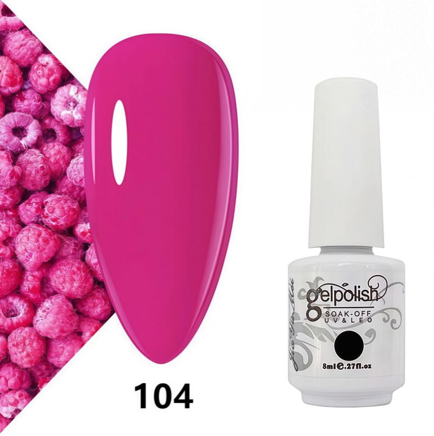 Amber Gel Polish Set: Gel Polish Manicure Kit with Whitening, Base Coat, and Sealer.