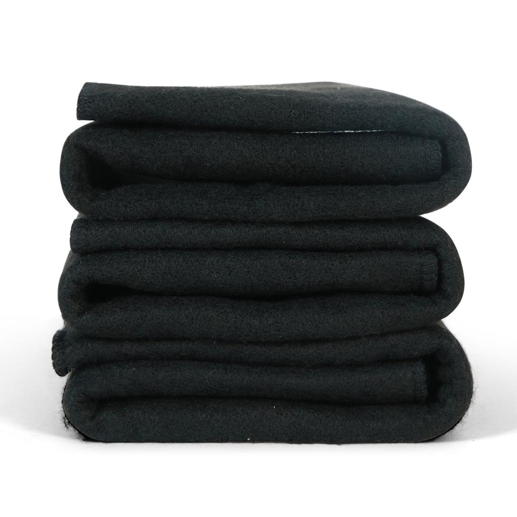 Carbon Felt Welding Blanket 4 Pack, 37" X 36" Flame Retardant Welding Blanket, Up To 1800°F Heat Resistant Blanket Set, Cuttable Carbon Fiber Fire