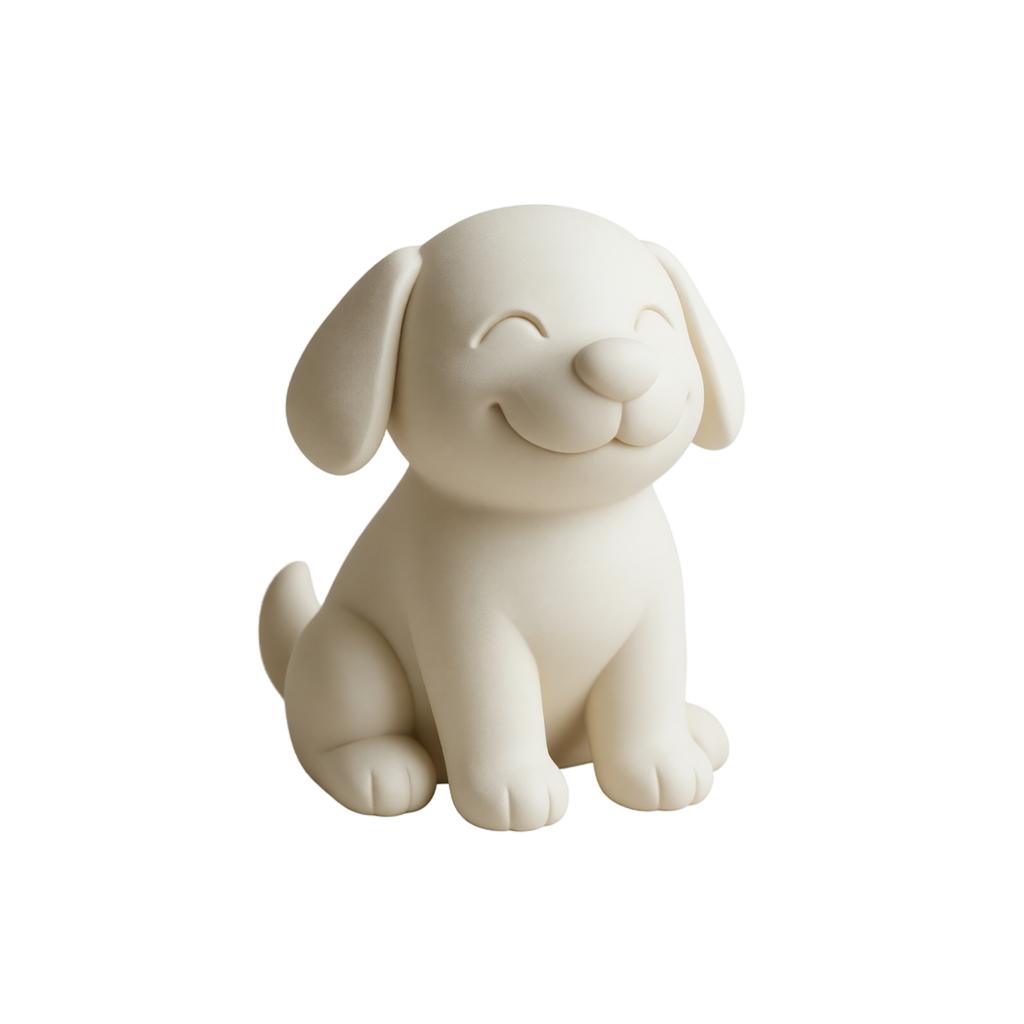 and Dog Figurines - Cute Miniature Statues for Home Decor and Shelf Display