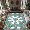 Floral Area Rug Non-Slip Indoor Outdoor Mat Washable Modern Bohemian Carpet Living Room Decor Home Decor Rugs for Bedroom