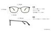 OWNDAYS Blue Light Blocking Glasses, Non-Prescription, UV Protection, Lightweight, for Laptop Use, Desk Work, and Eyestrain, PC2004N-9A-C8