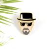 Alloy Badge Creative With U Shape Cartoon Character Design And Enamel Coating For Stylish Outfits