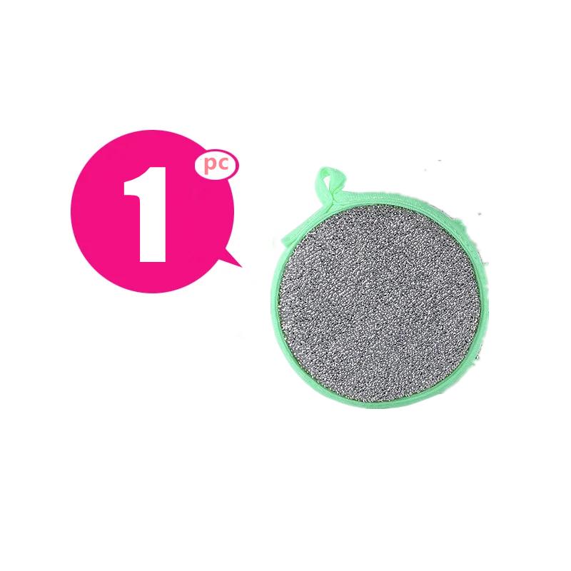 New 10-1PC Double Side Dishwashing Sponge Household Cleaning Tools Dish Brush Cleaning Supplies Pot and Dish Cleaning Sponges