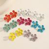 Colorful Floral Women's Drop Earrings - Versatile Daily Style
