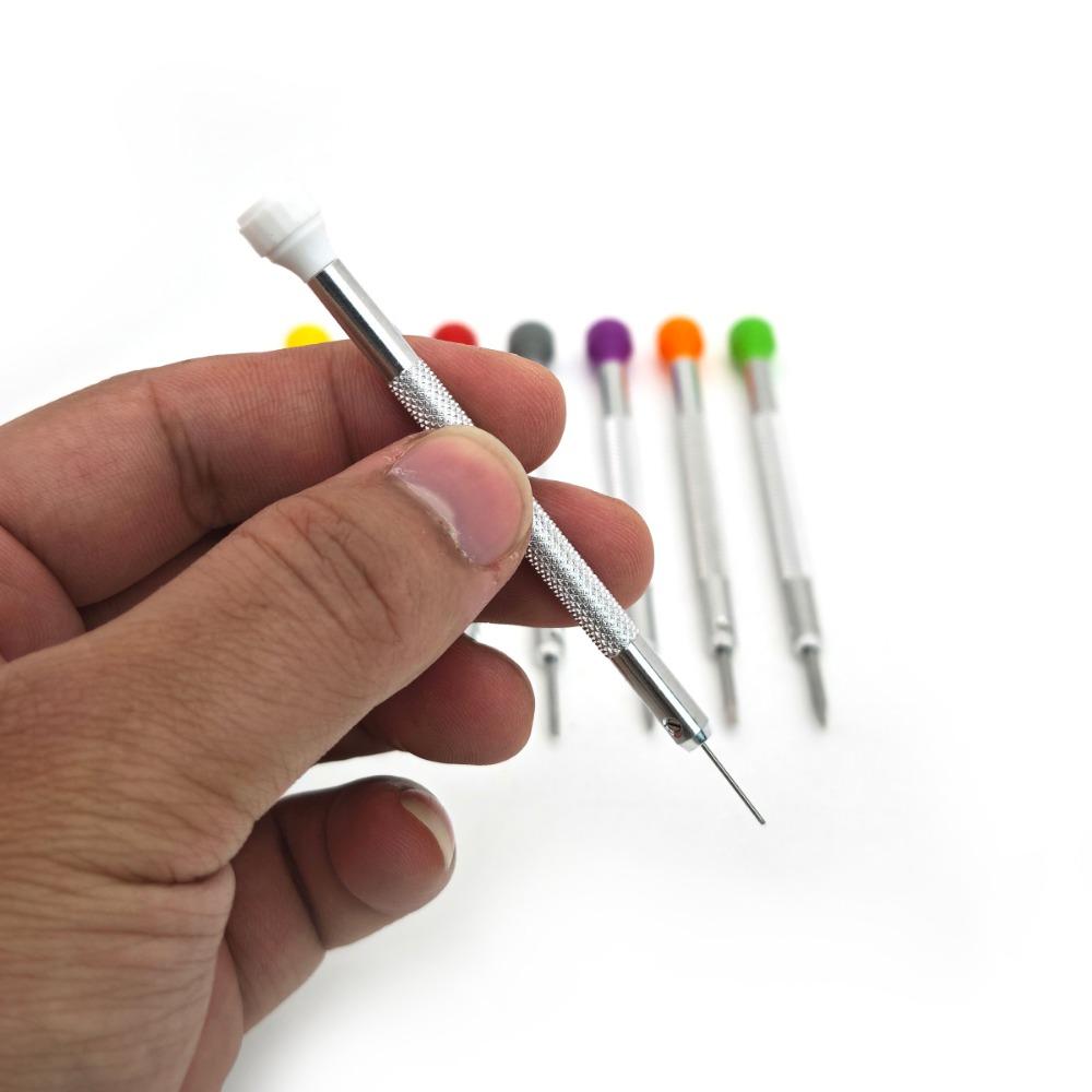 Xiaomi 8pcs Watch Flat Small Screwdriver Set For Watch Repair Maintanance Precision Watchmaker Screwdriver Professional Watches Tools