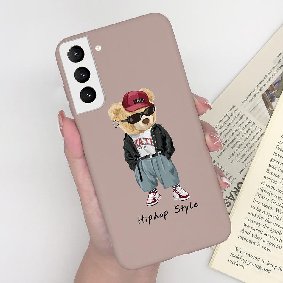 For Samsung Galaxy S21 Plus Ultra FE 5G Case Cute Painted Silicone Soft Protective Phone Cover for SamsungS21 S 21 FE Plus Ultra