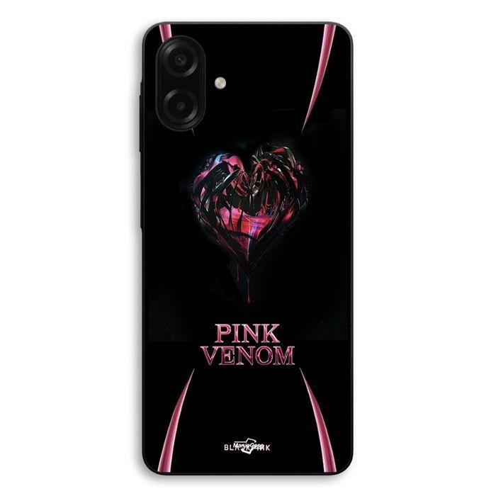 Custodia Per Samsung Galaxy A07 blackpink rosa veleno Maniacase nero