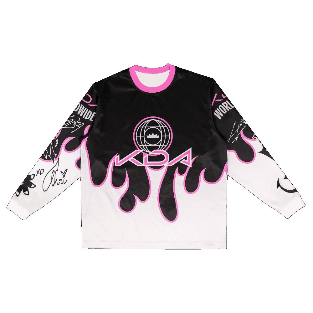 K/DA BLADES FIRESTARTER Jersey Virtual K Pop Girl Group 3D Full Printed Streetwear Unisex Women Men Long Sleeve Breathable Tee