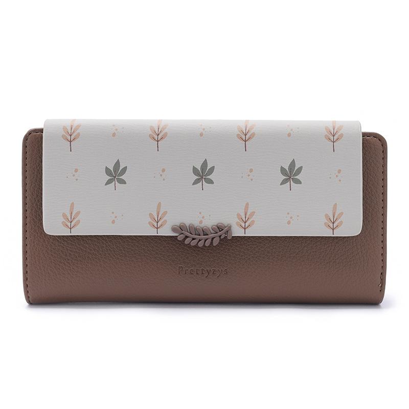 Fragrant Women's Long Wallet Large Capacity Multifunctional Hand-held Bag Wallet Card Bag