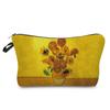 Women Oil Painting Print Cosmetic Bag Toiletries Organize Travel Storage Case 6378