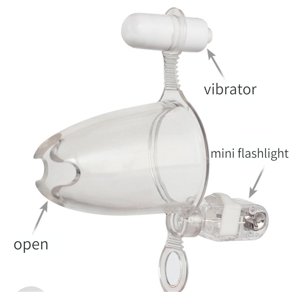 S+M-temaleker Belysningsutvidelse Vaginal voyeuristisk enhet Vaginale dilatorer Spekulum Analprodukter