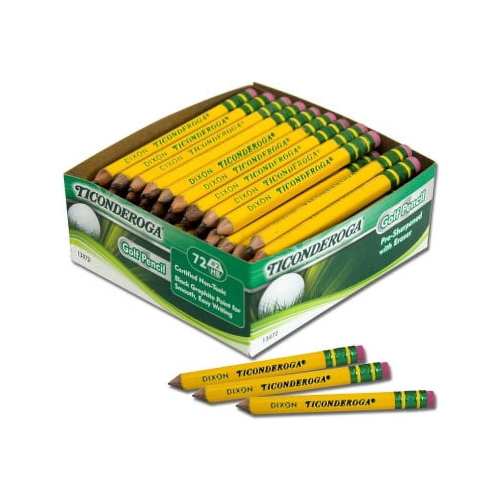 

Гольф-карандаши с ластиками 72 шт. Без латекса Нетоксичные Предварительно заточенные Деревянные Стержень 0,7 мм Выгодная упаковка Чистые исправления United States