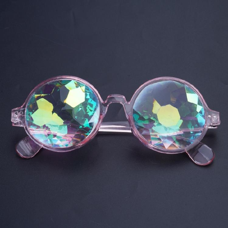 Kaleidoscope Glasses Rave Steampunk Goggles Kaleidoscope Sunglasses Unisex