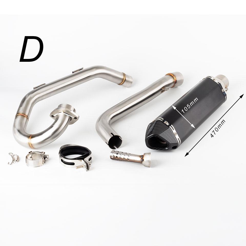 ATV Motorcycle exhaust system for Yamaha Raptor 700 r Raptor 700R, SFB,FL, SFL 2015-2024 raptor 700 muffler with DB killer