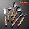 Qianxing Natural Bamboo Handle Stainless Steel Cutlery