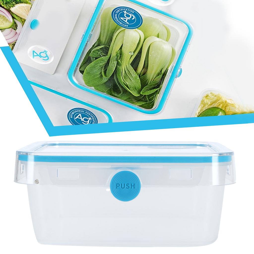 Kitchen Transparent Storage Box Food Storage Organizer Preservation Box for Refrigerator1050ml