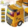 6 Engineering Diecast Car In Track Truck Model Excavator Crane Tower Car Children City Construction Toy for Boy Game