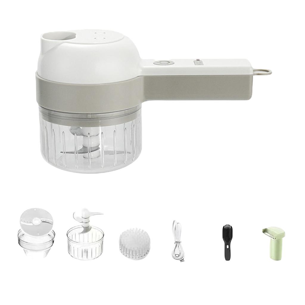 Multifunctional Food and Baby Food Processor for Home Kitchen - Vegetable Cutter for Meal Prep and Purees