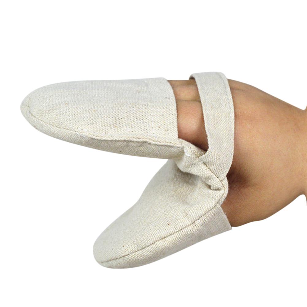 Cotton Oven Mitt Thickened Heat Resistant Gloves Fingertip Oven Microwave Mitt Pot Holder For Handling Hot Kitchen Bakeware Tool
