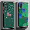 Funda Back Phone Cover Case for Xiaomi Redmi Note 14 12 A4 11 10 9S 13 Pro Plus 14C 13C Creative Cartoon Flowers