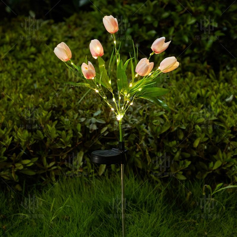 

Садовые светильники на солнечных батареях, светильники для цветов на солнечных батареях со светящимися цветами и стеблями, светодиодные светильники на солнечных батареях для садовых дорожек, террас, дворов, декора