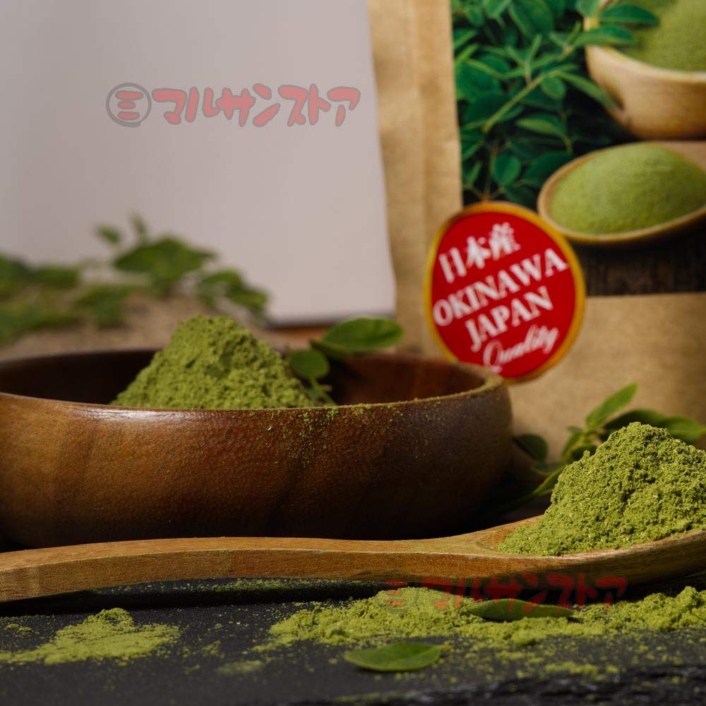 Poudre de Moringa Poudre de Moringa Fabriqué localement dans la préfecture d'Okinawa 50 g x 10 sachets Poudre de feuilles de Moringa domestique pure Poudre de Moringa 100 %
