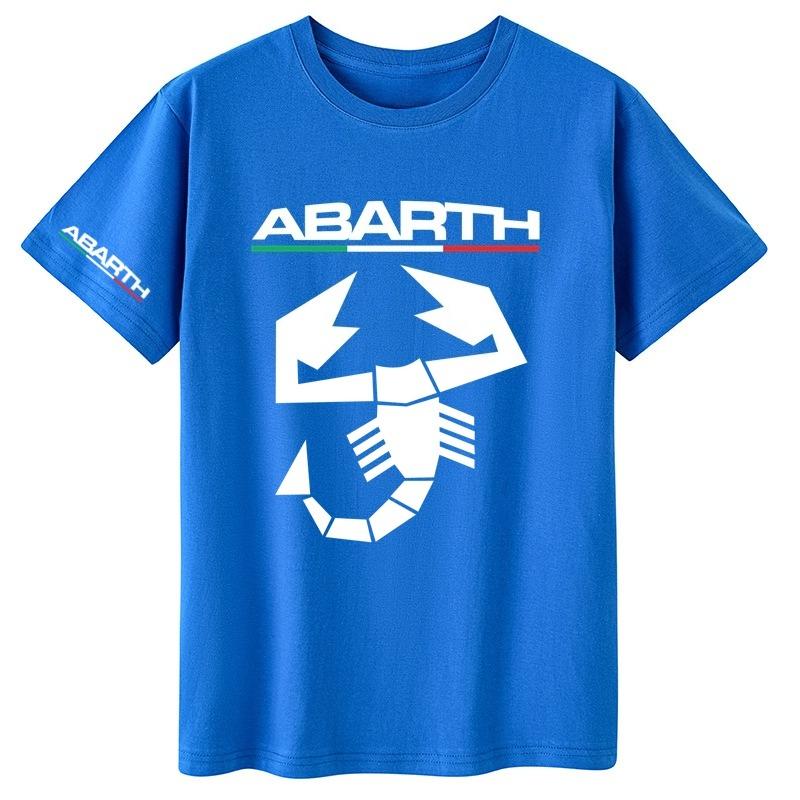 

Чоловіча футболка Abarth Scorpion 100% бавовна Abarth Scorpion Біла Чорна Автомобілі Спорт Перегони Італія Тюнінг двигуна Ралі Автомобіль Чоловіча футболка XL