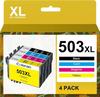 Ink Cartridges - LAMPESECOENERGIE - 503XL - Multi-color - Compatible - Pack of 4