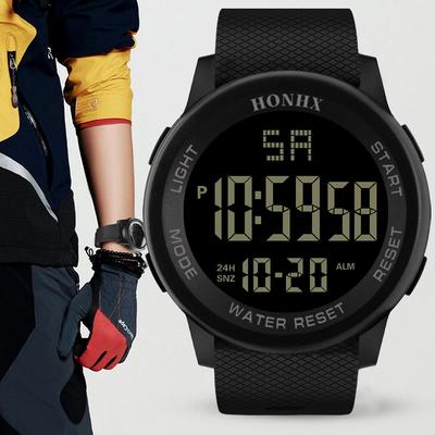 Luxury Men Analog Digital Military Sport LED Waterproof Wrist Watch