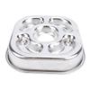 Pet Slow Feeder 304 Stainless Steel Dog Cat Food Bowl Non Slip Prevent Overflow Tipping Metal Pet Food Bowl