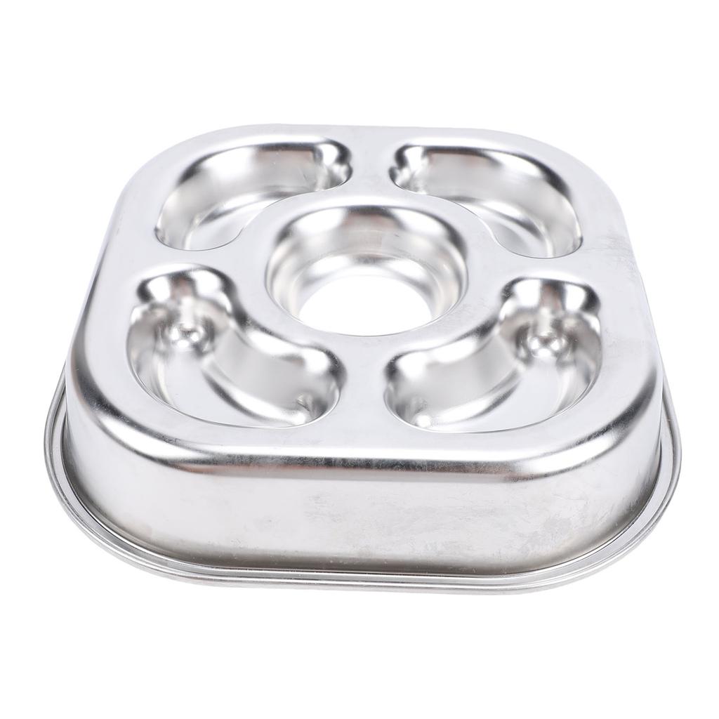 Pet Slow Feeder 304 Stainless Steel Dog Cat Food Bowl Non Slip Prevent Overflow Tipping Metal Pet Food Bowl