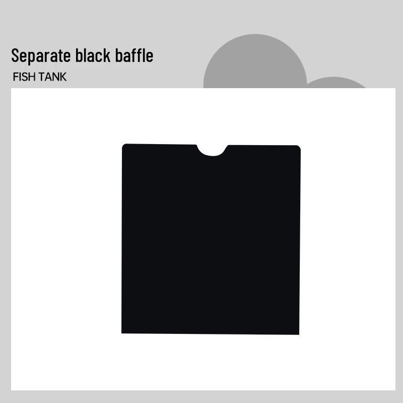 Dual-Compartment Diamond-Pattern Betta Fish Tank with Hatching Box - Transparent Isolation and Desktop Decor for Betta & Goldfish.