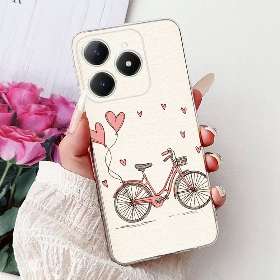For OPPO Realme C61 C63 Case C 61 RMX3939 New design TPU Soft Silicone Shockproof Coque Funda For RealmeC63 C6 1 Phone Cover