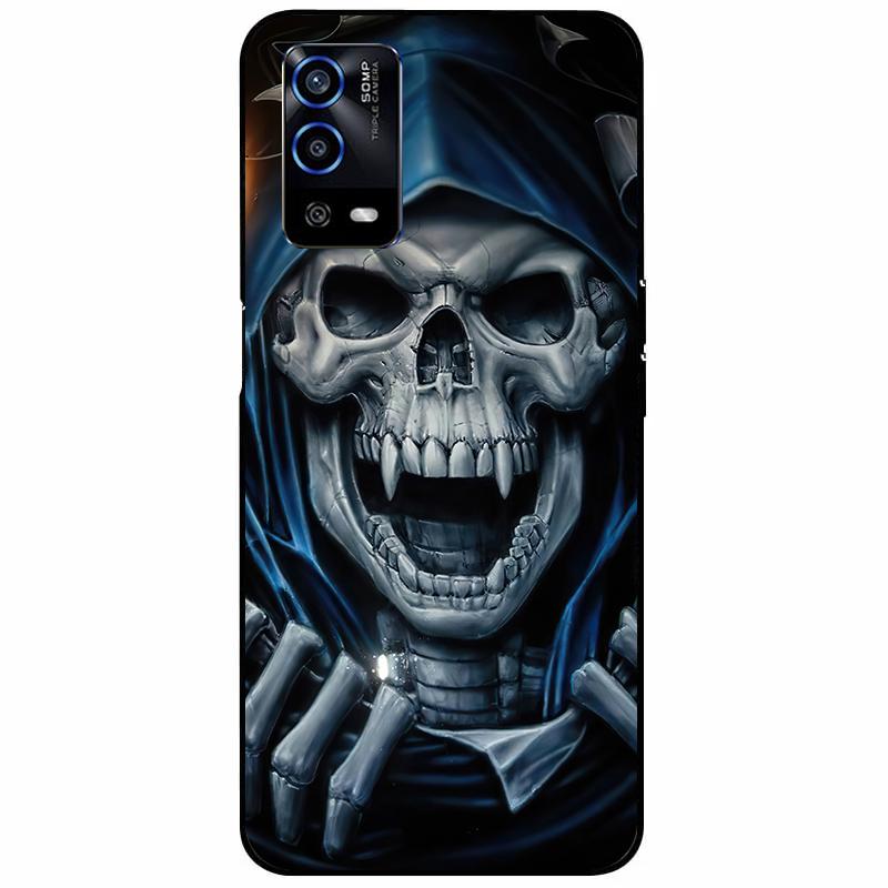 For Oppo A55 4G Case 6.51'' Soft Silicone Protective Marble Phone Cover for Oppo A55 Case TPU Funda For OPPOA55 A 55 CPH2325 Bag