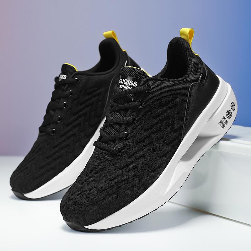 Herren Leichte Atmungsaktive Stoff Laufschuhe - Atmungsaktive Outdoor-Sportschuhe für Fitnessstudio, Joggen, Tennis - Bequeme Dämpfung und Unterstützung