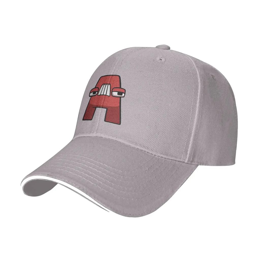 A ALPHABET LORE  Cap Fashion Casual Baseball Caps Adjustable Hat Hip Hop Summer Unisex Baseball Hats Customizable Polychromatic