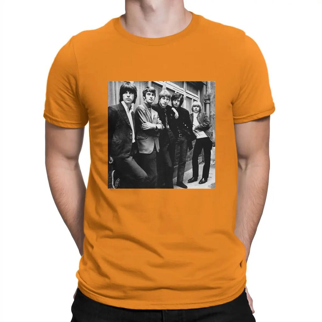 The Yardbirds Newest TShirt for 60s British Blues Rock Group Round Collar Pure Cotton T Shirt Personalize Birthday Gifts Unisex