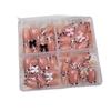 96pcs/Box Leopard Square Head Press On Nails Nail Art Finished Nail Tips  Women/Girls