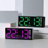 Digital Alarm Clock for Bedroom Desk Clock for Living Room Bedroom with Large Number,Dimmer,Loud Alarm Day of Week