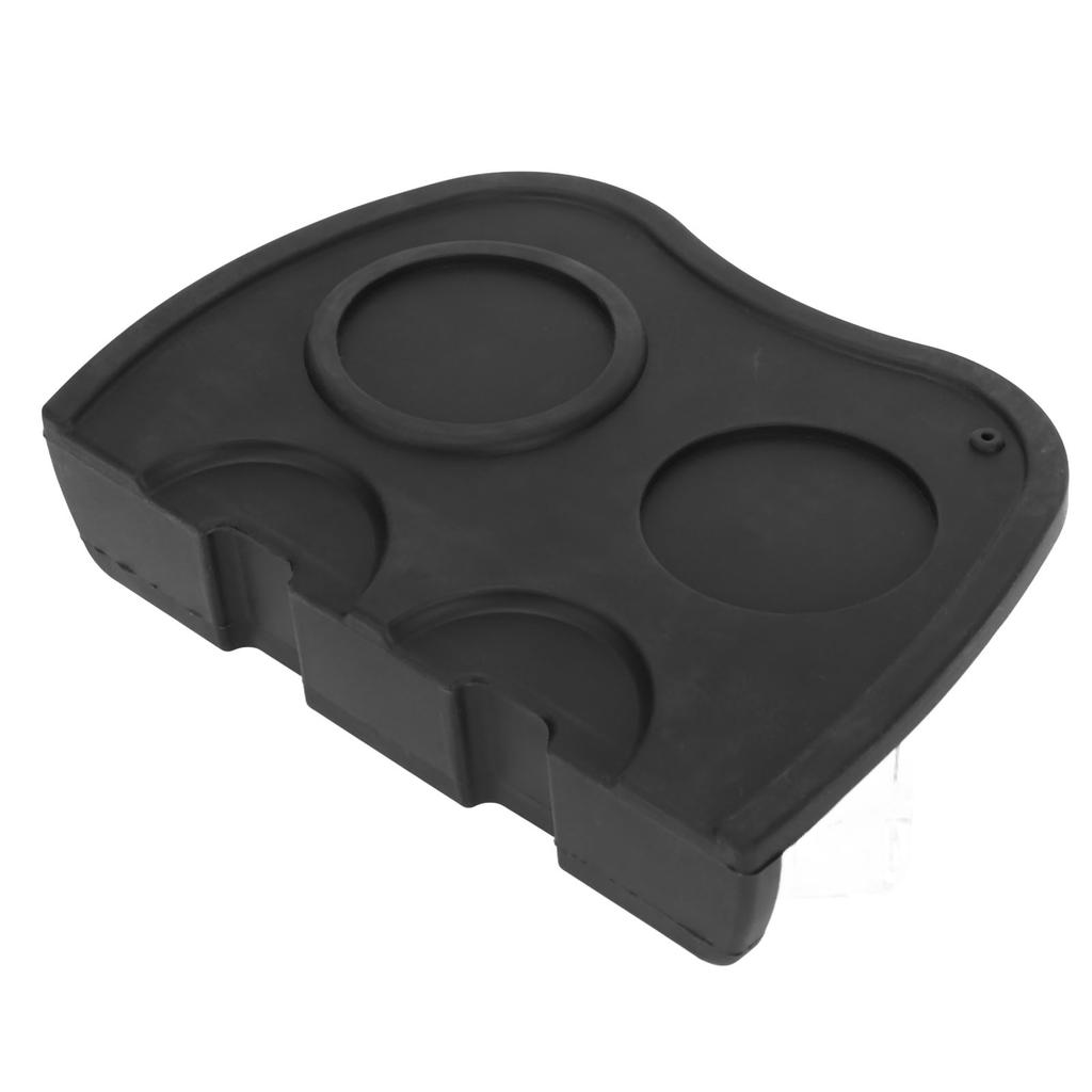 Tampering Corner Mat Silicone Tamping Pad Coffee Tamper Mat Double Heads for Kitchen Pub Coffee Accessories