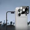 1-3/30-100PCS Anti-fingerprint Tempered Glass Camera Lens Protector Cover For IPhone17 Air Pro Max Rear Anti-scratch Protect Cap
