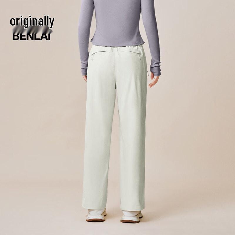 BENLAI Women's 2025 Spring Straight-Leg Casual Pants BNS650015