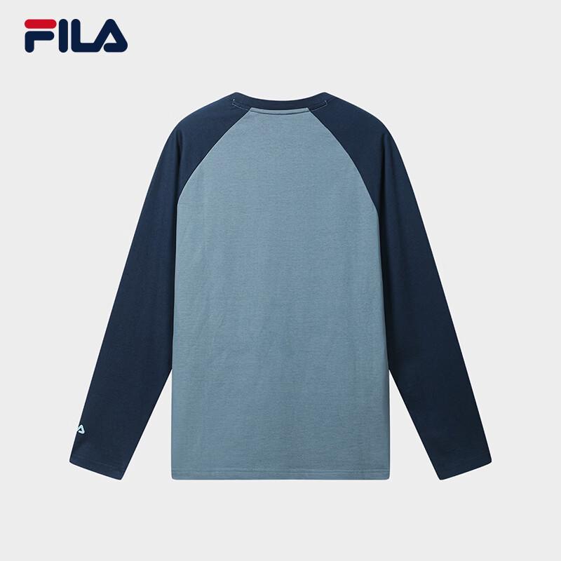 FILA Men's Casual Knit Long Sleeve T-shirt