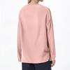 Women's Casual Loose Fashion Long Sleeved Solid Color Pile Pile Collar Fold Top