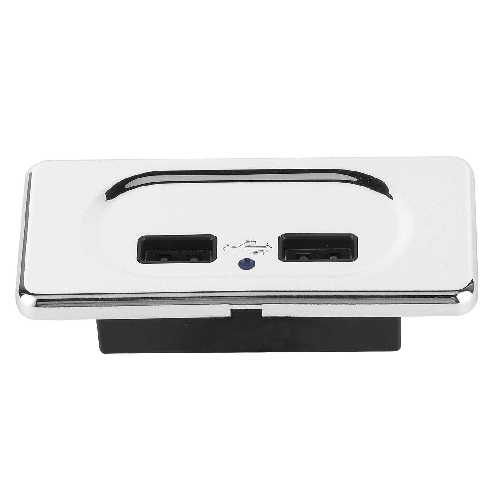 

Двойное USB зарядное устройство 3.1A розетка со светодиодом для 12 24В автодом караван замена