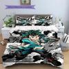 My Hero Academia Izuku Duvet Cover & Pillowcases, MHA Fan Bedroom Bedding, Perfect Gift.chl
